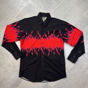 Brooks & Dunn Panhandle Slim Flame Western Shirt 16.5x35 Large